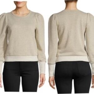 Elegant Cream Crew Neck Sweater